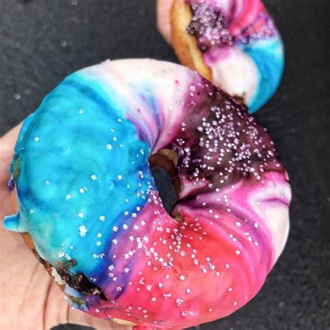 Galaxy Donut Food Travel Food Donuts