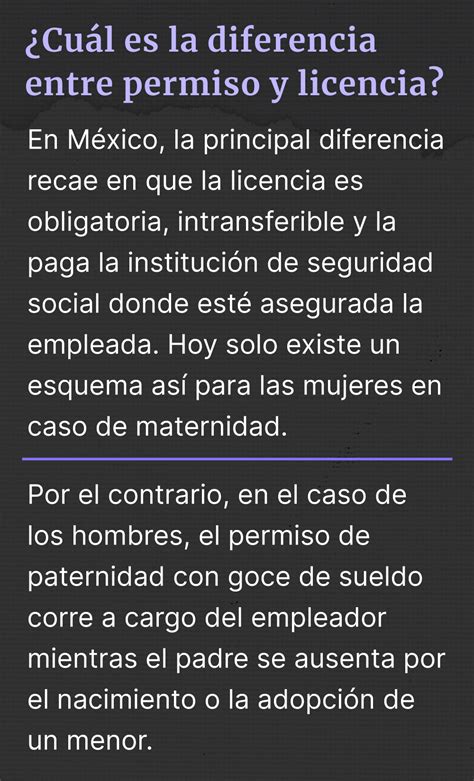 Licencias De Paternidad Mayor Equidad De Género