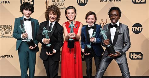 The Stranger Things Kids Went To Their First Sag Awards And It Was