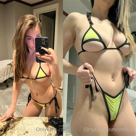 Christina Khalil Neon Micro Bikini Onlyfans Nudes Leaked Thotslife Com