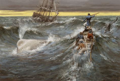 Moby Dick Original Sold Fine Art American Presidential