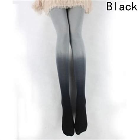 buy 2018 harajuku women s velvet tights candy color gradient opaque seamless