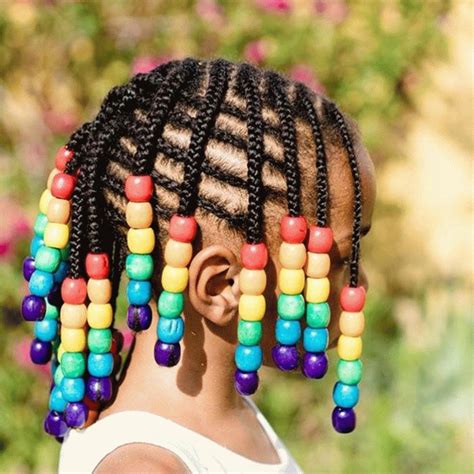15 Cutest Kids Braided Hairstyles With Beads Ke