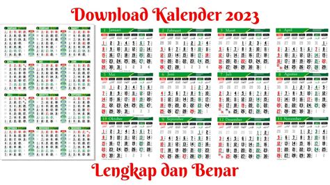 Download Template Kalender Tahun Masehi Hijriyah Jawa Cdr Pdf