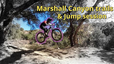 Marshall Canyon Trail Jump Session Socal Mtb Noob Riders Youtube