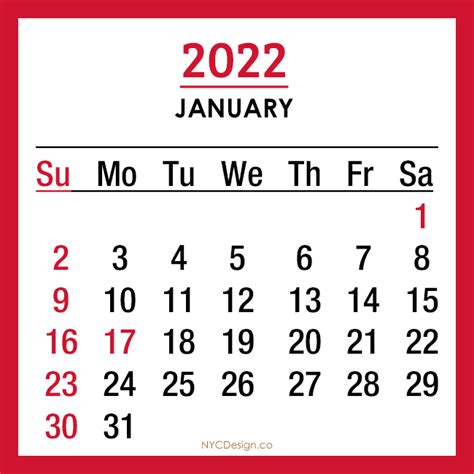 Ss Calendar 2022 Customize And Print