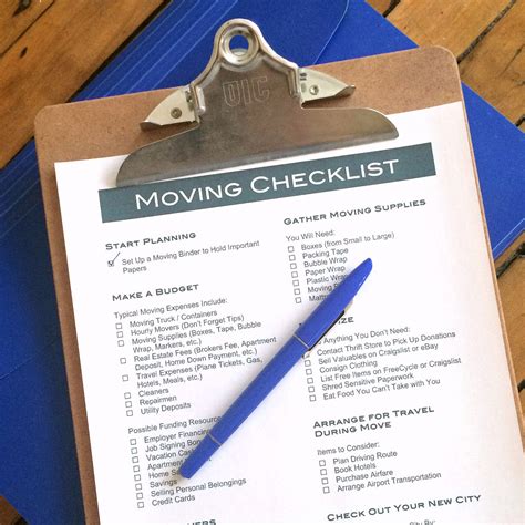 How To Plan A Big Move Free Moving Checklist Hello Little Home