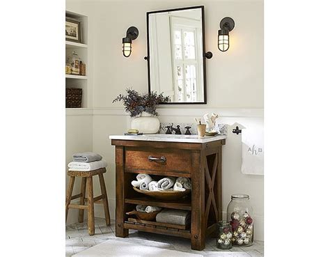 The trick is to think about the overall look you want to achieve using a combination of new and existing items. Ideas for when I build a new bathroom | Barn bathroom ...