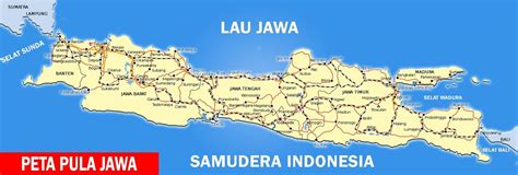 Provinsi Peta Pulau Jawa Skycrepers Com