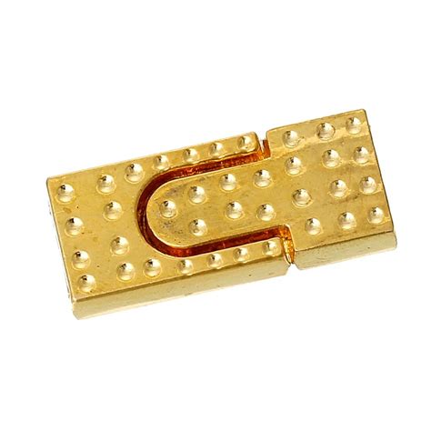 Gold nanoparticles currently elicit an intense and very broad research activity because of their peculiar properties. 8SEASONS Magnetic Clasps Rectangle Gold color (Can Hold ss4 Rhinestone,Fits 10mm x 2mm Cord) 3cm ...