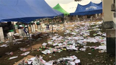 Nigeria Elections 2019 Inec Say Na Lie Say Ballot Papers Dey Politicians Hand Bbc News Pidgin
