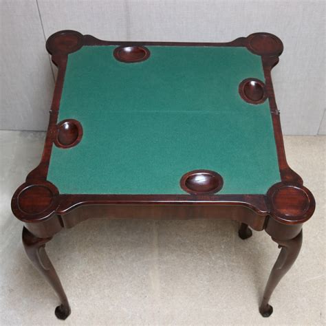 Furniture Odyssey - 18th Century Cuban Mahogany Irish games table