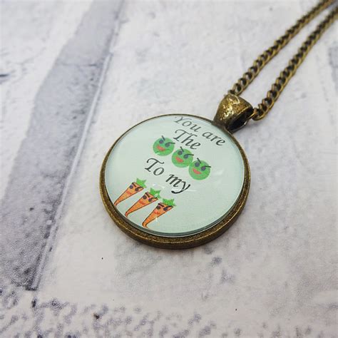 For alaska and hawaii, select your state on the following checkout page for a shipping quote. Excited to share the latest addition to my #etsy shop: Peas and Carrots Necklace, Cheesy ...