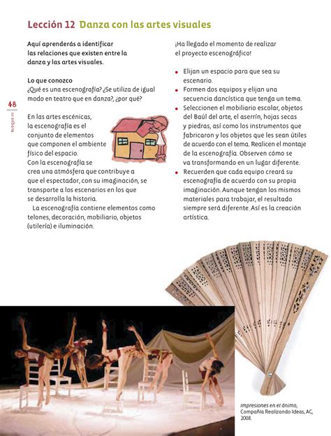 (.) (15) el desconcierto era general, un poste eléctrico se había caído y de todas partes salía humo, polvo y un olor mineral. Educación Artística quinto grado 2017-2018 - Página 48 - Libros de Texto Online