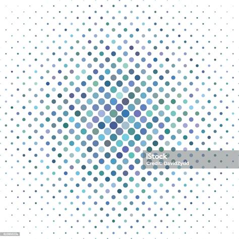 Latar Belakang Pola Lingkaran Biru Muda Ilustrasi Stok Unduh Gambar