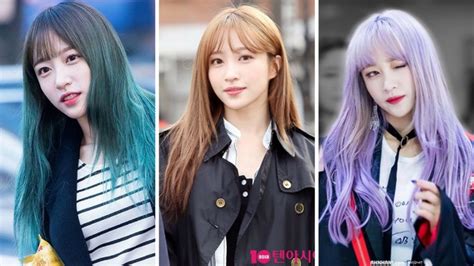 Which K Pop Idols Always Use Bangs Or Fringes Quora