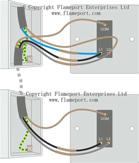 Cut a small piece of wire to connect live to i (input). Two way switched lighting circuits #1 | Switches in 2019 | Light switch wiring, Home electrical ...