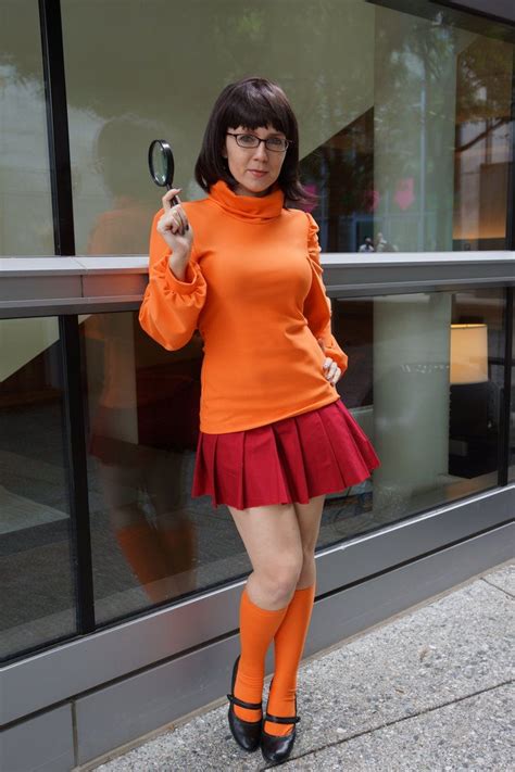 Velma Scooby Doo Velma Costume Halloween Outfits Funny Dresses