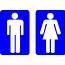 OnlineLabels Clip Art  Toilet Signs