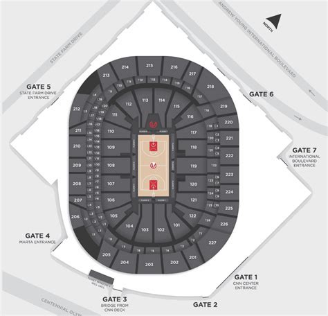 State Farm Arena Guide Amenities Nearby Hotels And Restaurants