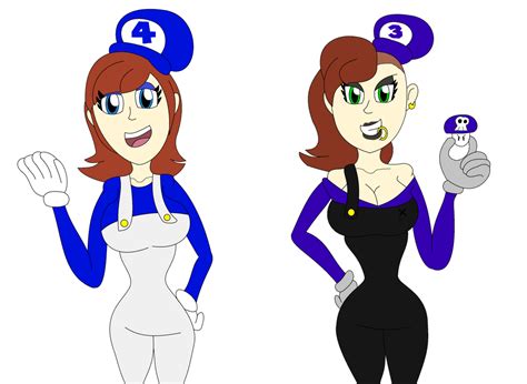 Female Smg4 And Smg3 By Sonicman199 On Deviantart
