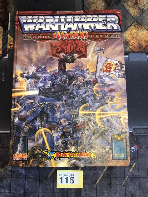 Warhammer 40000 40k Rogue Trader Hardback Rulebook Games Workshop R