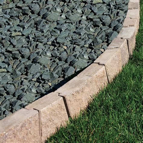 Compare products, read reviews & get the best deals! Edging stone Lowes $1 each - install vertically or flat | Edging stones, Stepping stone pathway ...