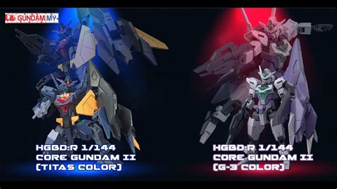 Hg Core Gundam Ii G 3 And Titans Review Youtube