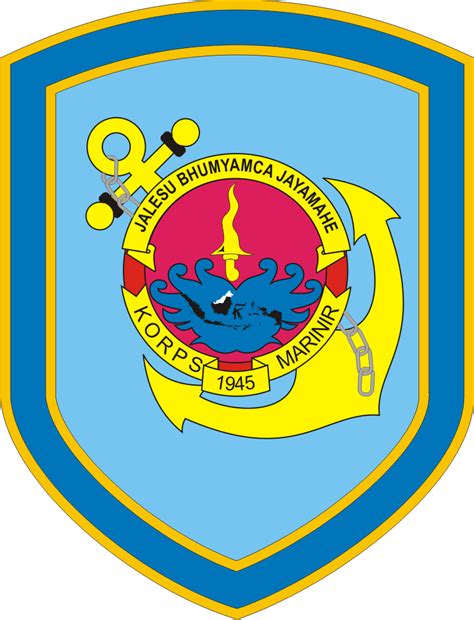 Seorang marinir biasanya membuat keputusan dalam hitungan detik karena mereka bekerja di situasi tempur yang berbahaya. Logo Korps Marinir Indonesia - Jalesu Bhumyamca Jayamahe ...