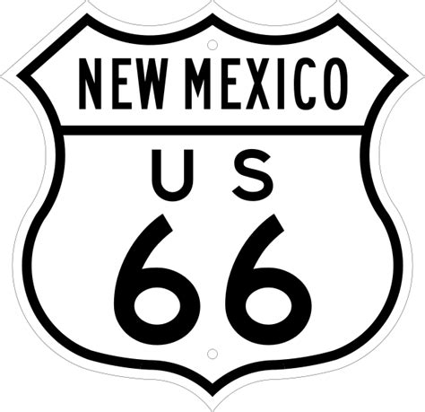 Us 66 New Mexico Us Route 66 Clipart Full Size Clipart 1150690