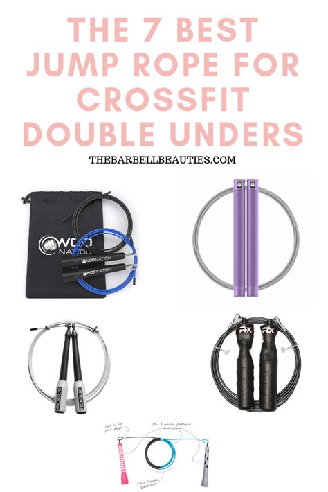 The 7 Best Jump Rope For Crossfit Double Unders The Barbell Beauties