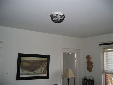 Diy ceiling light idea from etsy to make; DIY Temporary Ceiling Light Cover | DIY Temporary Ceiling ...