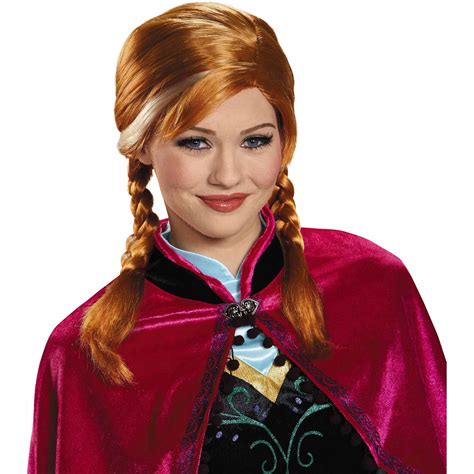 Frozen Anna Adult Wig Halloween Costume Accessory