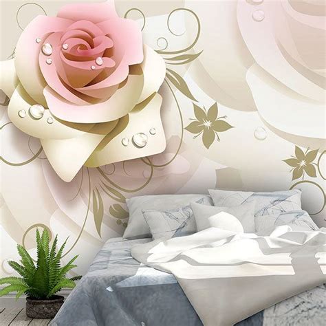 Wall Mural Illustrated Roses