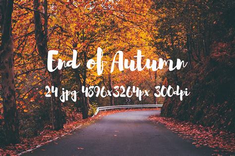 End Of Autumn Photo Pack Templates And Themes ~ Creative Market