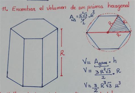 Como Calcular El Volumen De Un Prisma Hexagonal Printable Templates Free