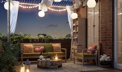 Amazing Rooftop Terrace Decoration Ideas For A Cafe Like Vibes At Home