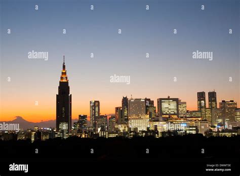 Tokyo Cityscape At Dusk Tokyo Japan Stock Photo Alamy