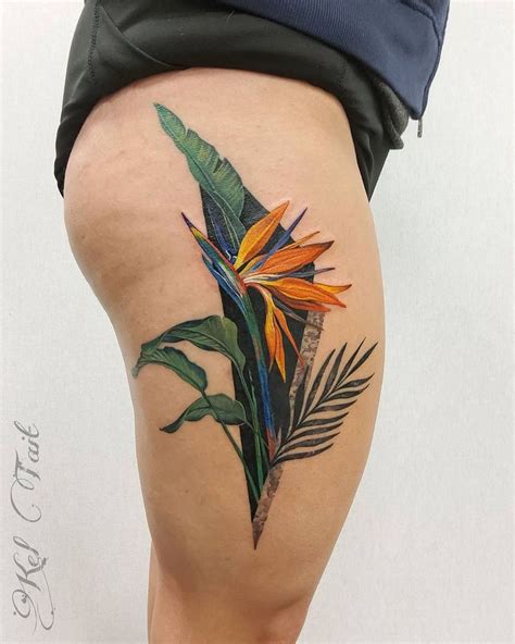 Kel Tait On Instagram Tropical Bird Of Paradise Plant Piece For Kayla