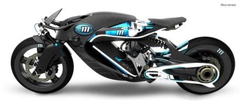 Future Transportation Saline Bird Futuristic Motorcycle With A