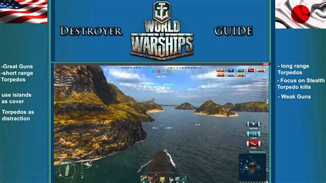 Destroyers are vulnerable to cruisers; World of Warships - Beginners Guide to Destroyers - YouTube