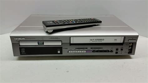 Hitachi DV PF2U Used DVD VCR Combo Hi Fi Stereo Mp3 Playback