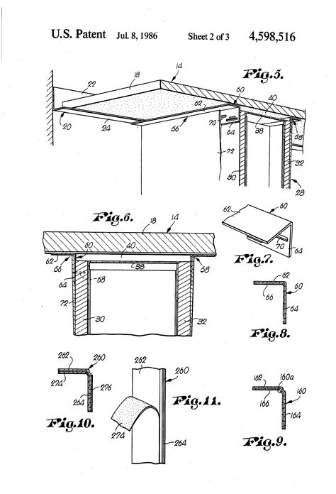 They can be open and closed by a roller. US4598516-2.png (2320×3408) Pocket Door Framework | Pocket ...