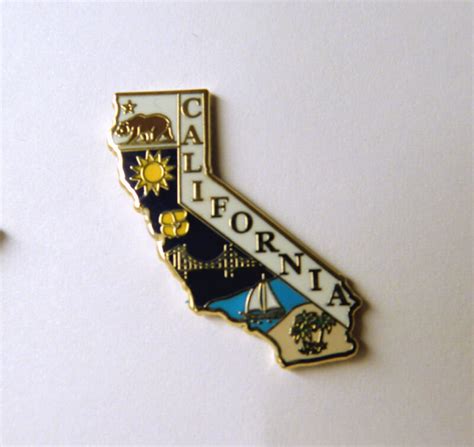 California State Pin Ebay