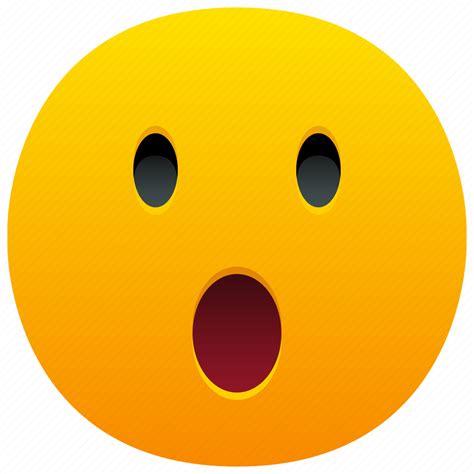 Wow Emoji Emoticon Feeling Face Smile Surprise Icon Download On