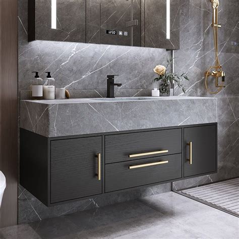 30 Modern Black Bathroom Cabinet Decoomo