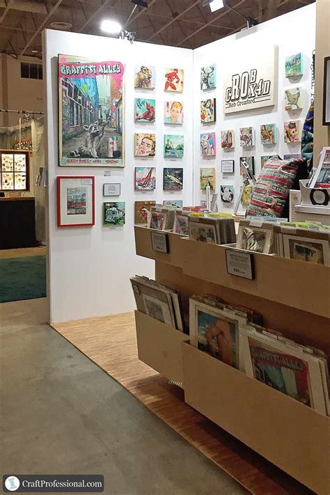 10 Art Show Display Ideas To Show Paintings And Prints In A Craft Booth