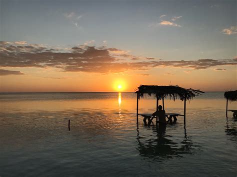 A Sunset To Remember At Secret Beach Cabanas Belize — Exploratory