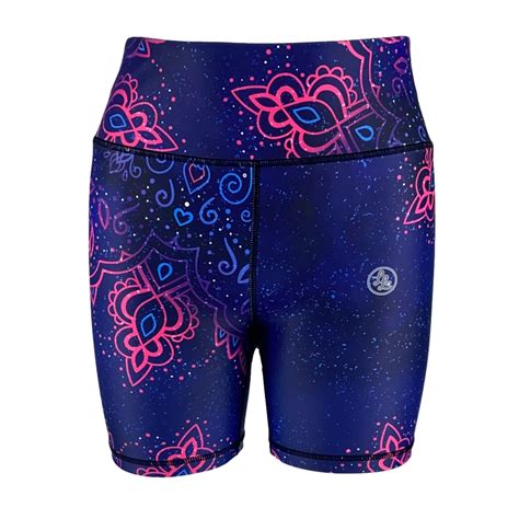 Paisley Active Booty Shorts Lucy Locket Loves