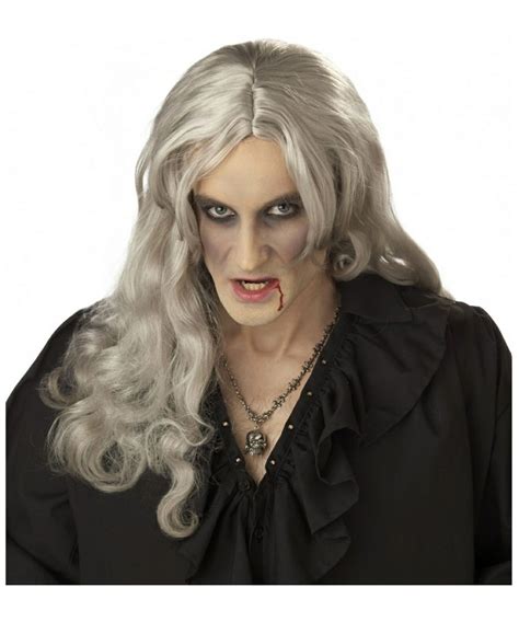 Old World Vampire Gray Wig Adult Wig Halloween Wig At Wonder Costumes